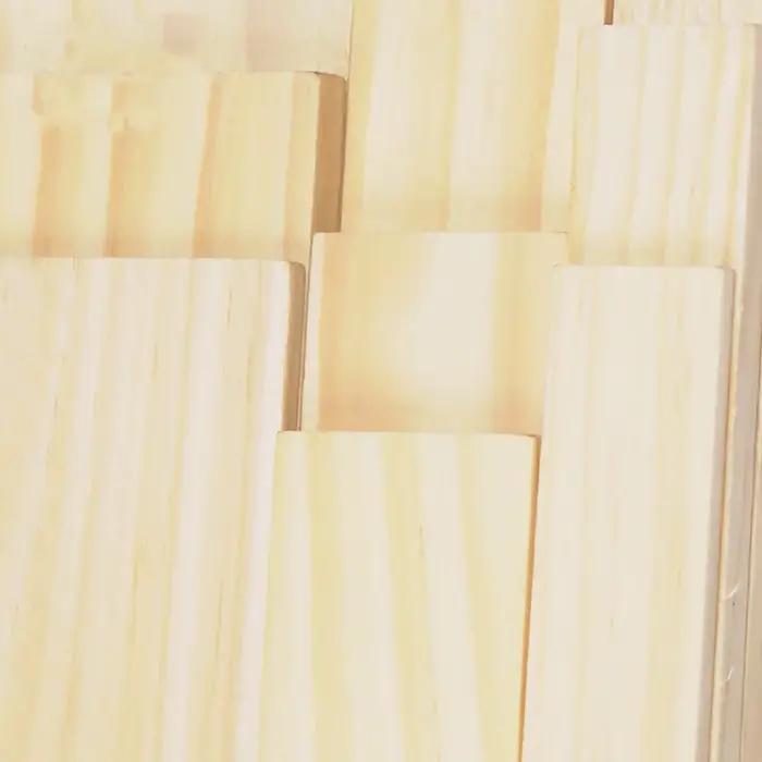 Bande de Bois Rectangulaire Épaisseur 3/5/8mm Panneau Solide