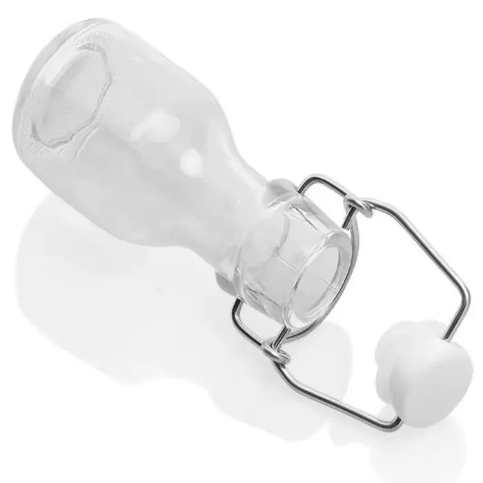 Mini bouteille de vinaigre en verre