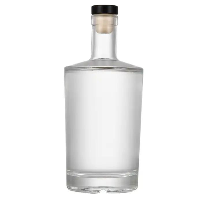 Carafe à whisky de style rond en verre sous émaillé pour bar professionnel et personnel occasions spéciales femmes hommes