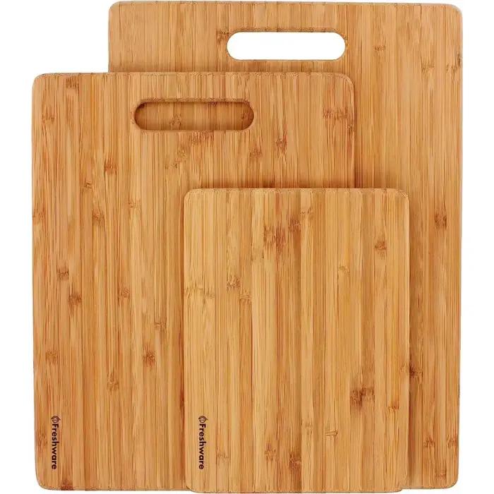 Planches à découper en bambou pour la cuisine