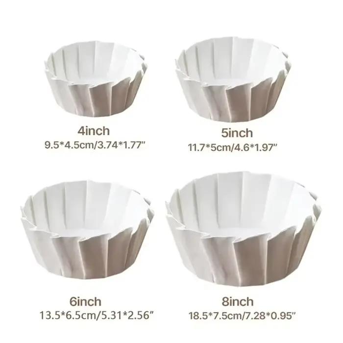 Doublure de moule à gâteau pliable pour la cuisson