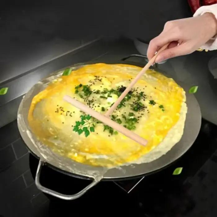 Crêpière pratique en forme de T