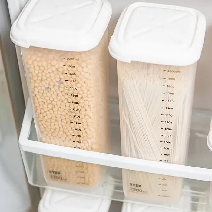 Boîtes de rangement scellées en plastique