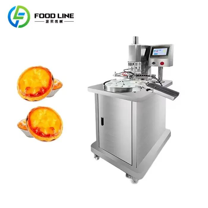 Presse à tarte automatique à haute productivité, Machine de fabrication de tarte aux pommes, Machine de fabrication de tarte aux œufs