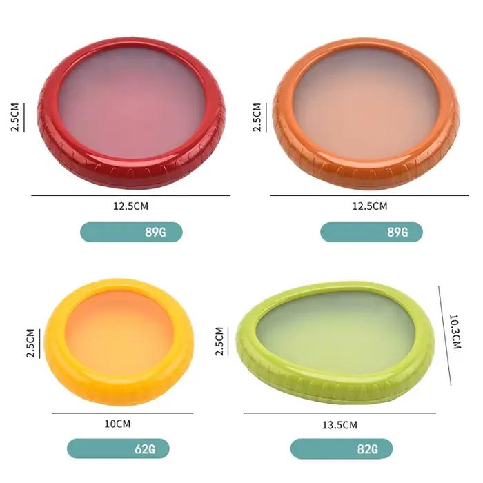 Boîte de Conservation de Fruits et Légumes, Outil de Cuisine Coloré Facile à Nettoyer, Idéal pour Stockage au Réfrigérateur Occasions Spéciales et Quotidiennes