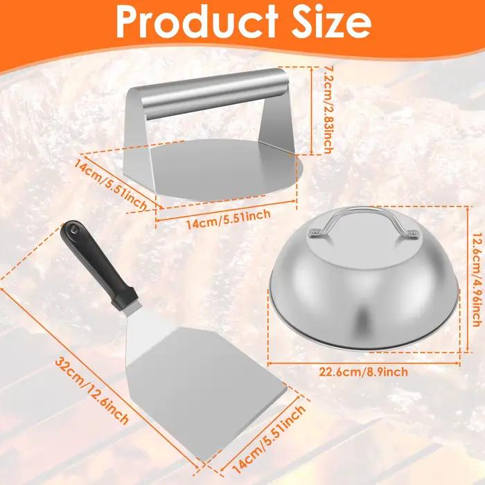 1 Kit de presse à smash burger