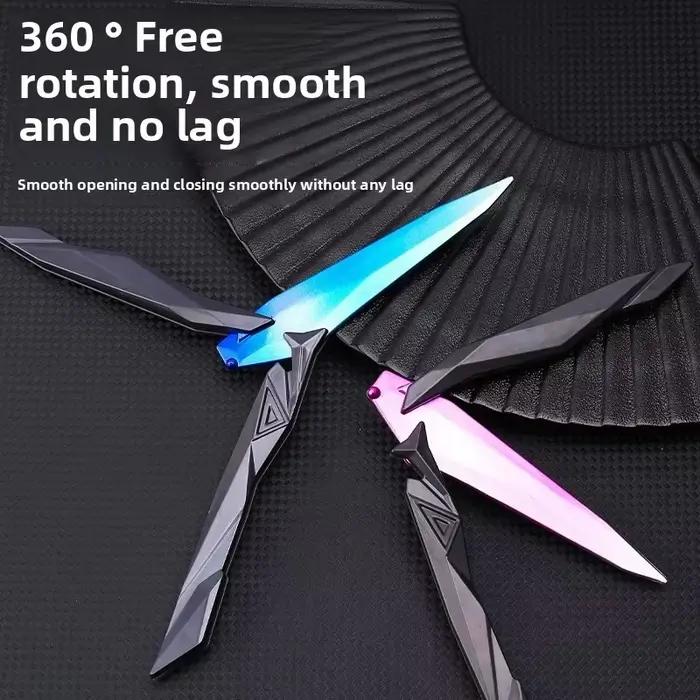 Nouveau couteau papillon pliable Valorant Singularity
