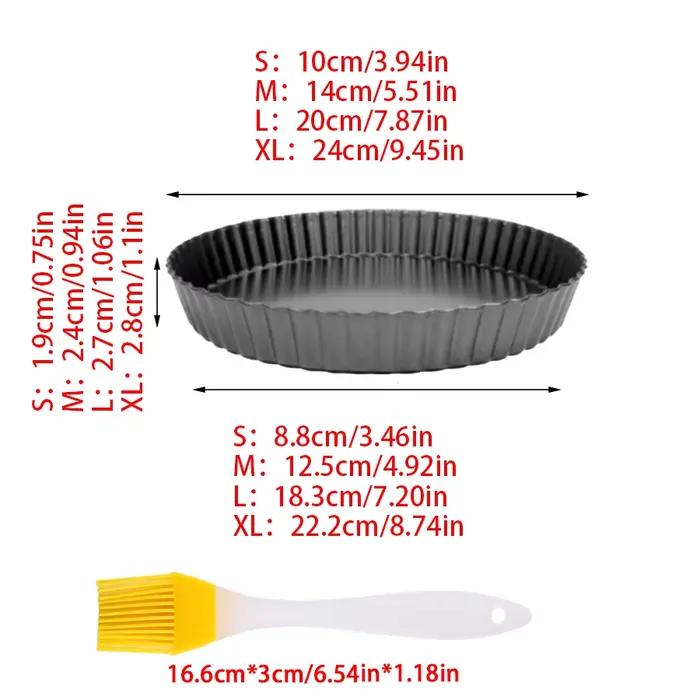 2 moules à tarte antiadhésifs en forme de chrysanthème et pinceau, outil de cuisson pour la maison, la cuisine et les restaurants, idéal pour les fêtes et festivals XJM