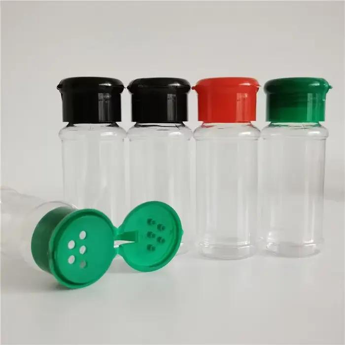 Pots en plastique pour épices et sel
