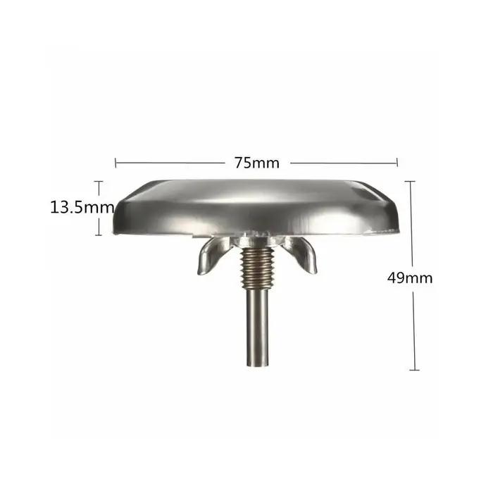 Thermomètre de cuisson pour aliments et viande, 75 mm, 50-500 degrés Celsius, pour barbecue, four et cuisinière
