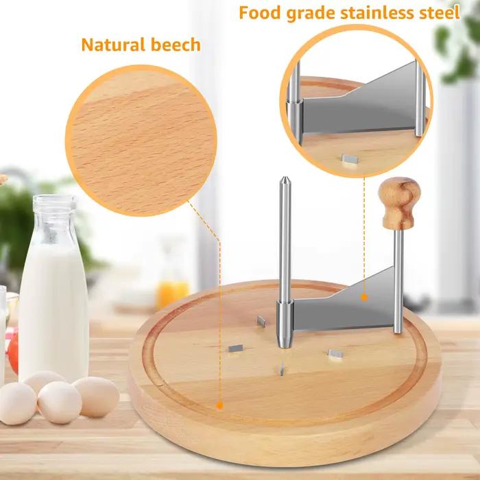Outil pour fromage en bois de haute qualité coupe-fromage rasoir à fromage râpe à beurre broyeur de fromage au chocolat pour la cuisine occasions spéciales