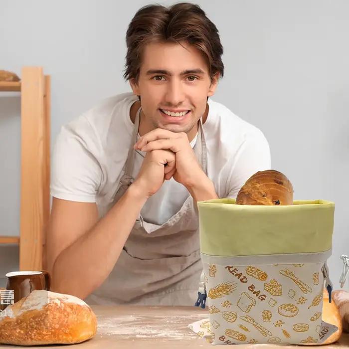 Sac à pain réutilisable