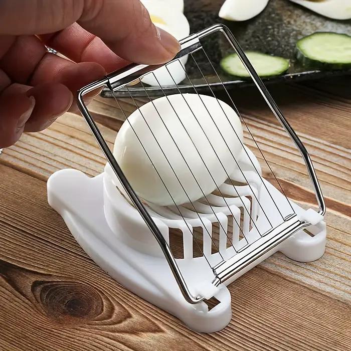 Trancheuse à œufs multifonctionnelle en acier inoxydable, peut couper des aliments mous pour des outils de cuisine ménagers pratiques et rapides
