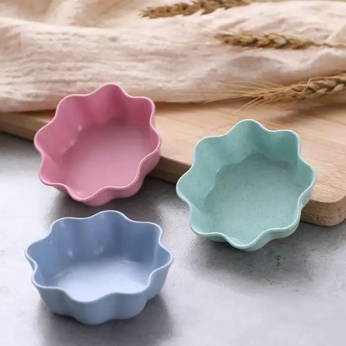 Assiettes à bord lisse pour apéritif résistantes et faciles à nettoyer pour usage quotidien et occasions spéciales en vaisselle de cuisine élégante