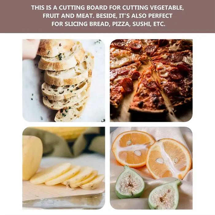 Planche à découper de cuisine en plastique