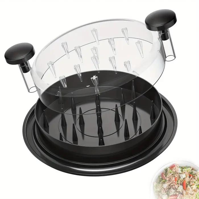 Déchiqueteur à poulet amélioré avec couvercle transparent