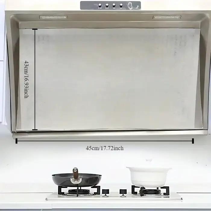 Paquet de 12 filtres pour hotte robuste – Couvercles en maille absorbant l'huile pour la Ventilation de la cuisine