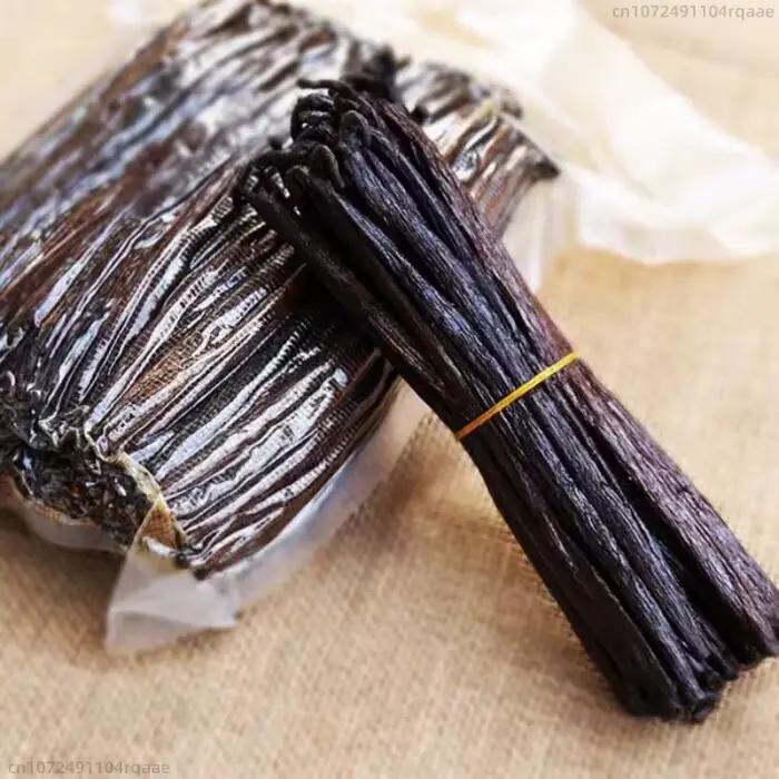 Grade AAAAA(14-15 cm) Essence naturelle Madagascar haricots vanille arôme intense pour extrait