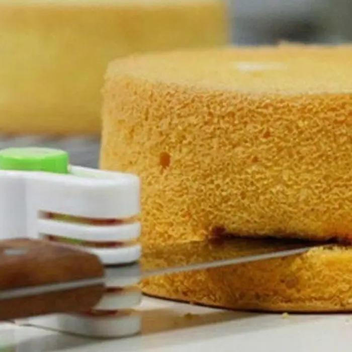 2 pièces/paquet coupe-gâteau 5 couches gâteau pain niveleur trancheuse ensemble bricolage fixateur outils de coupe