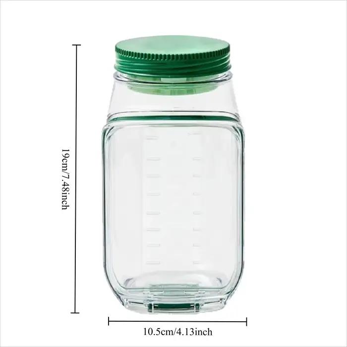 Dosette à salade tout-en-un moderne en plastique de qualité alimentaire pour préparer des salades fraîches et équilibrées occasions quotidiennes et cadeaux pour femmes