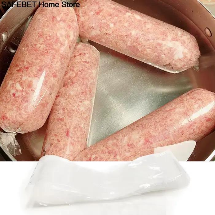 Outils de fabrication de saucisses en plastique, degré de chaleur pour les zones, saucisses faites maison, jambon, essentiels de cuisine, largeur 80mm