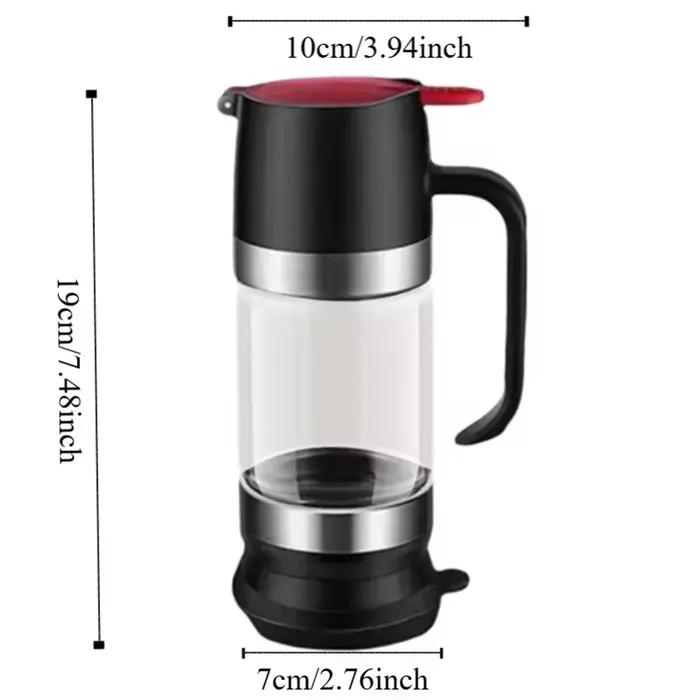 Distributeur de miel en verre durable de 300 ml