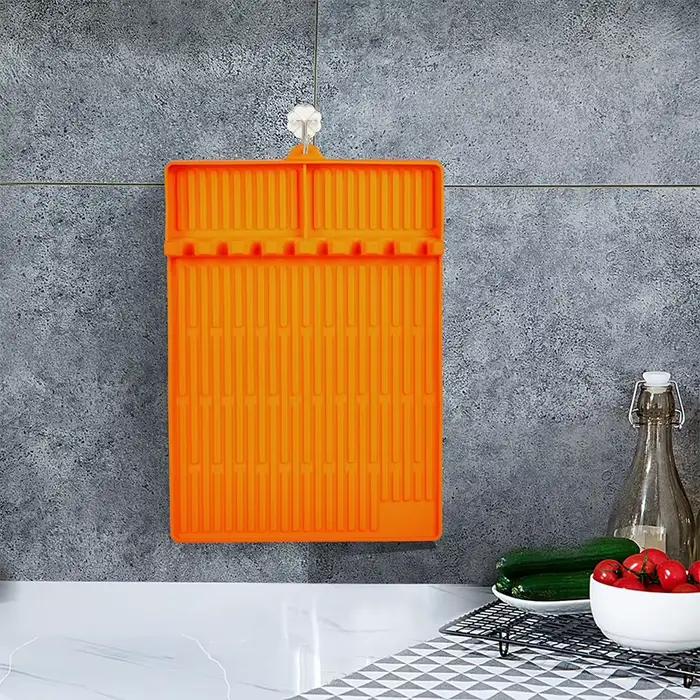 LMETJMA grand tapis d'outils de plaque de cuisson en Silicone