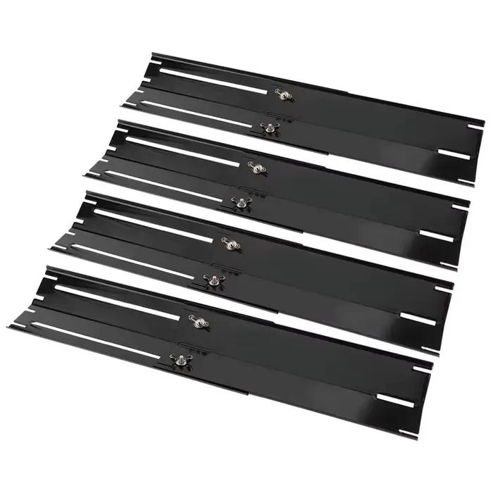 Bouclier de plaque chauffante réglable pour gril