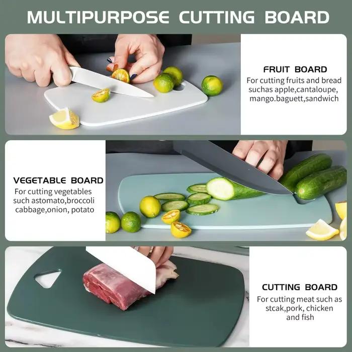 Planche à découper en plastique