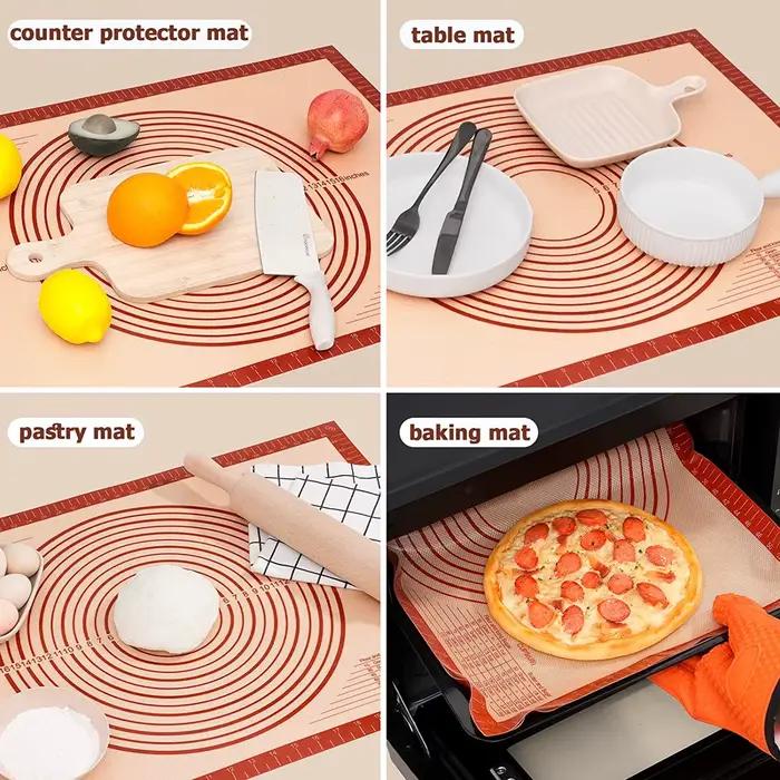 Tapis à pâtisserie en Silicone 60x40cm