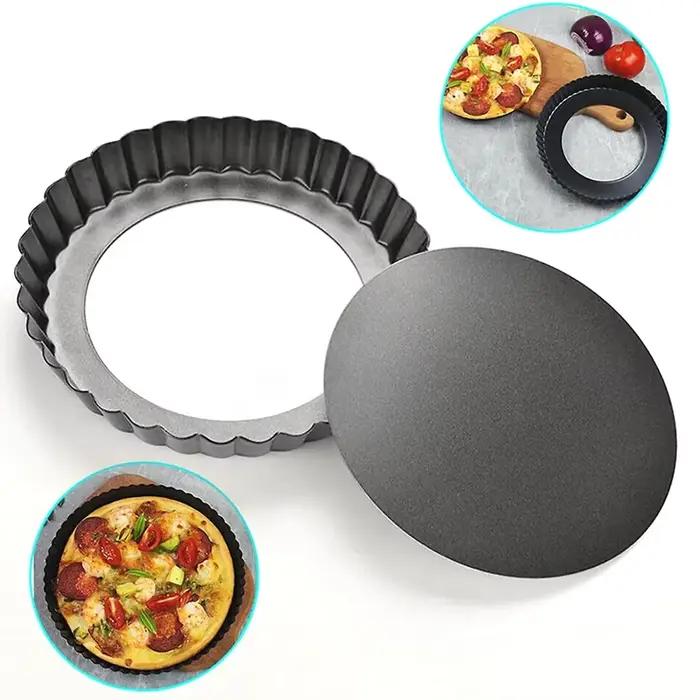 2 moules à tarte antiadhésifs en forme de chrysanthème et pinceau, outil de cuisson pour la maison, la cuisine et les restaurants, idéal pour les fêtes et festivals XJM