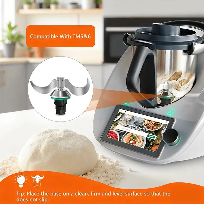 Lame de pétrissage en acier inoxydable de remplacement pour Thermomix TM5 TM6 TM7
