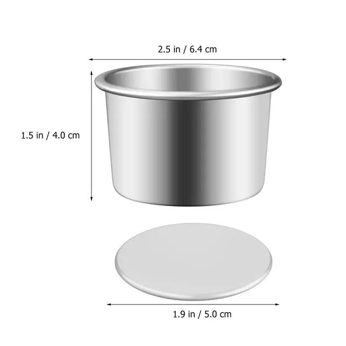 Poêles à gâteaux rondes en alliage d'aluminium