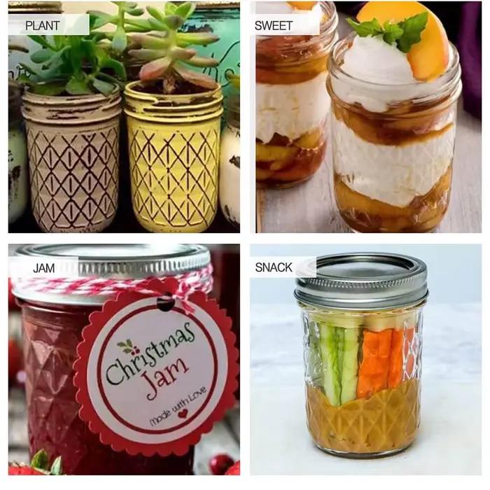 Bocaux Mason de Conserve de 240ml