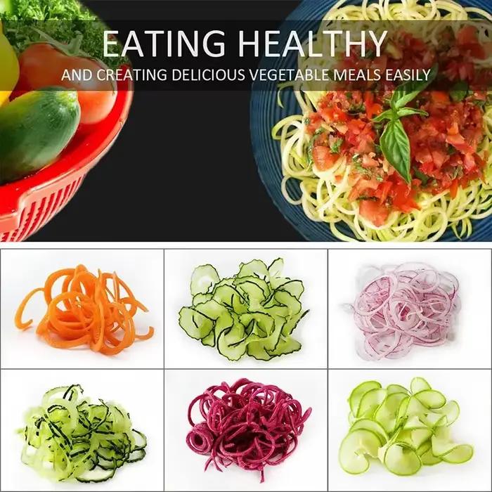 Spiralizeur de légumes 4 en 1