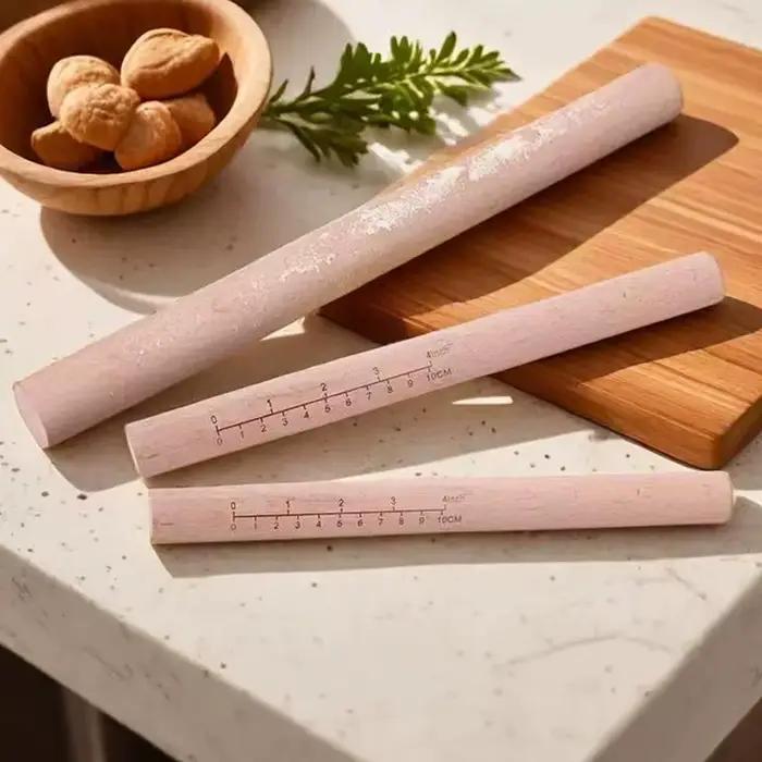 Rouleau à pâtisserie avec graduations