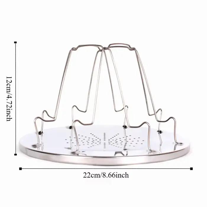 Grille à pain grillable en acier inoxydable pliable et amovible pour camping et barbecues familiaux occasions spéciales