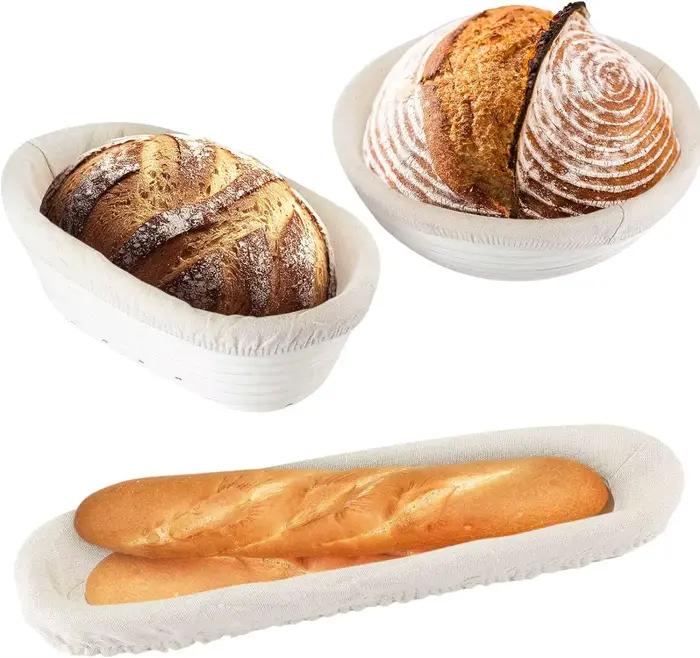 Banneton panier à pain rond ovale paniers à levain