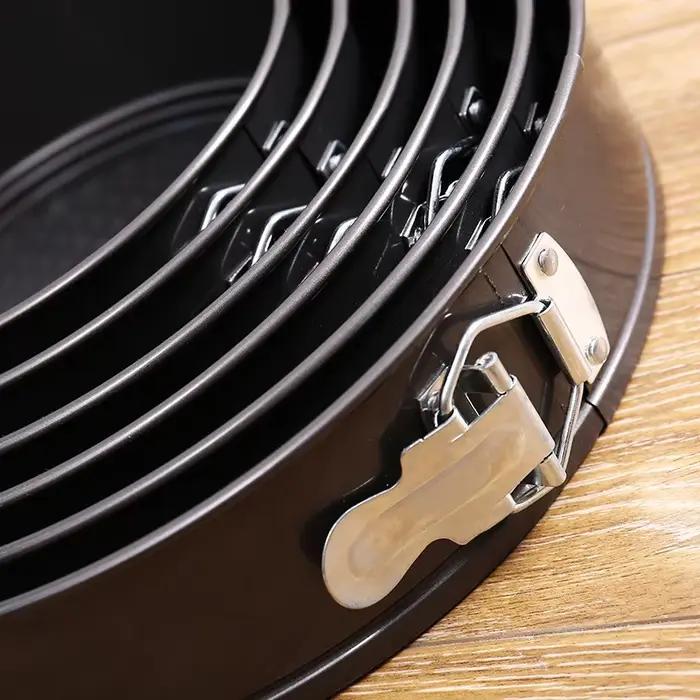 PizzAtHome – moule à gâteau à ressort rond antiadhésif, moule à ressort pour Cheesecake, gâteaux de mariage, Quiches à fond amovible