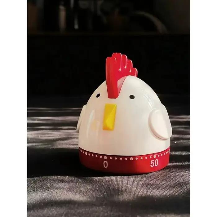 Minuteur de cuisine en forme de poulet