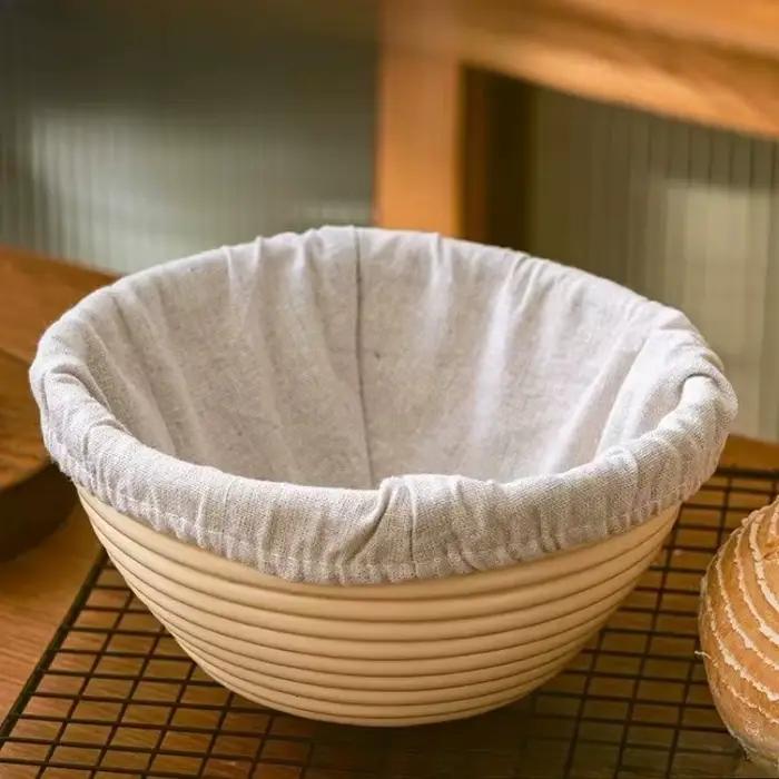 Moule à gâteau au vinaigre de Style européen, rangement en rotin, poêle à pain Sandwich, panier de Fermentation du pain Rural, accessoires de pâtisserie et de pâtisserie