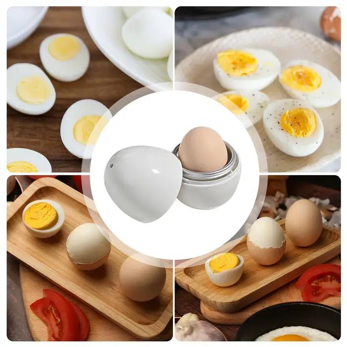 Cuiseur à œufs pour micro-ondes, 1 œuf/4 œufs, cuiseur à œufs rapide pour œufs durs et doux, chaudière à œufs, outil de cuisine