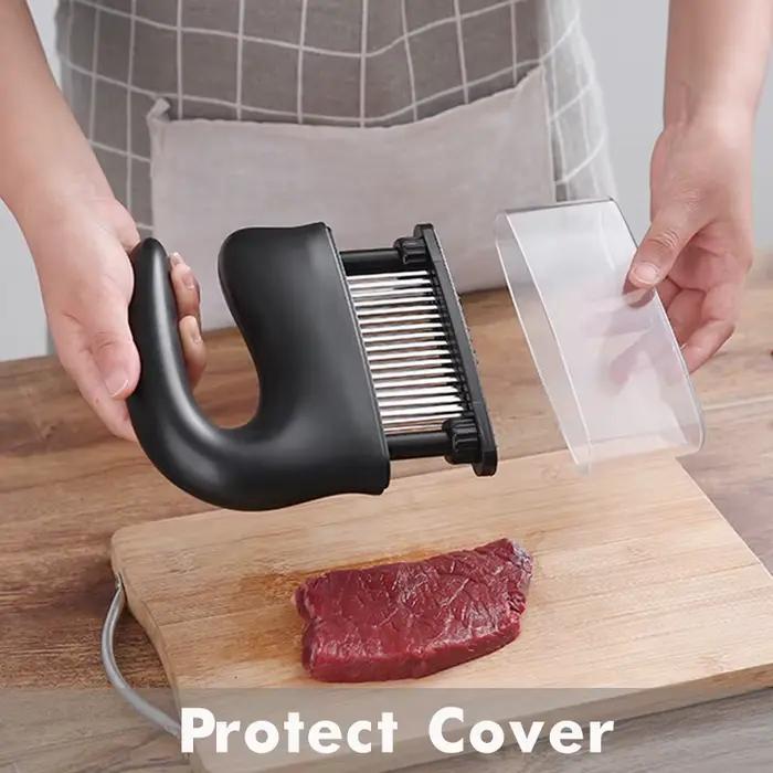 Attendrisseur de viande avec 48 lames Ultra tranchantes