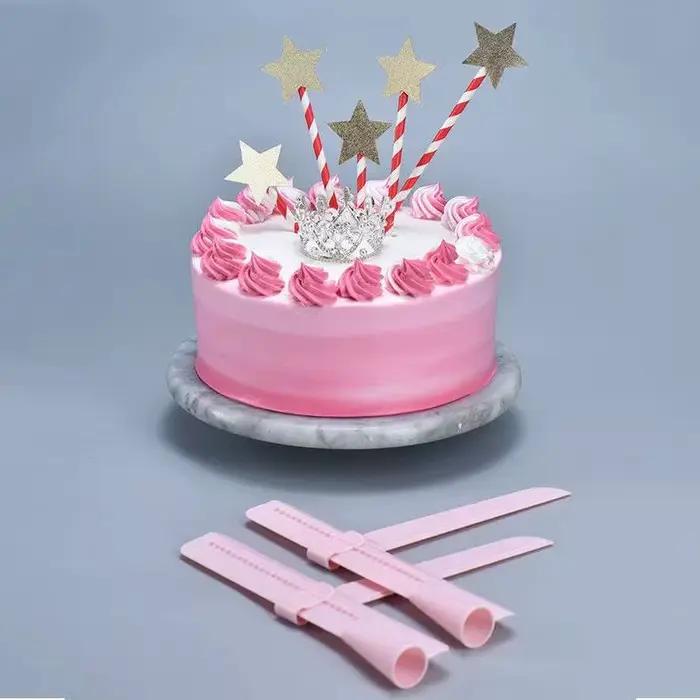 Grattoir à gâteau réglable, spatules à Fondant, crème, bord de gâteau plus lisse, outils de décoration de gâteaux, ustensiles de cuisson à faire soi-même, accessoires de cuisine, 1 pièce