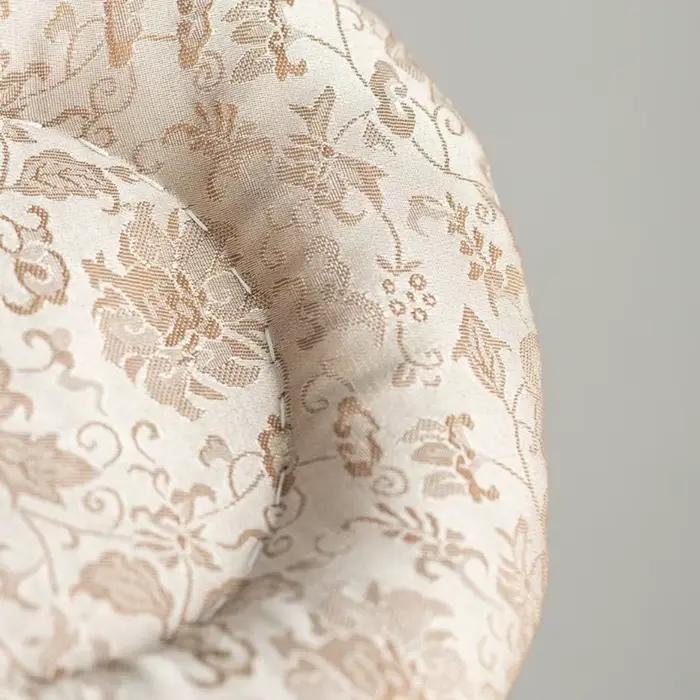 Coussin de théière en tissu floral élégant pour isolation thermique et protection de la table pour usage quotidien et occasions spéciales