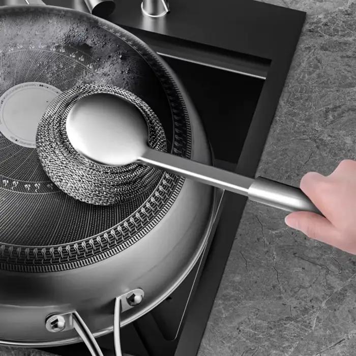 Brosse de Pot en acier inoxydable