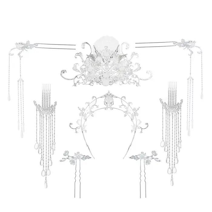 Accessoire de cheveux rétro de style traditionnel pour femme