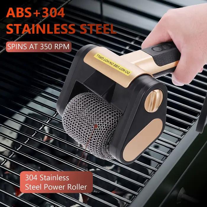 Brosse de gril à rouleau électrique 350 tr/min