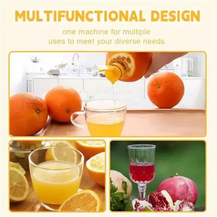 Nouvelle machine à jus de citron et d'orange, machine à jus manuelle, petite et pratique, pour la maison et le bar, pratique et pratique à utiliser.