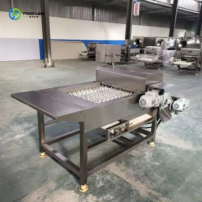 Trancheuse électrique industrielle personnalisée pour sardines congelées, coupe-viande frais multifonctionnel, équipement complet de transformation du poisson